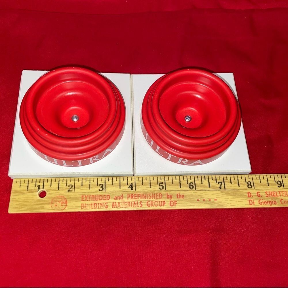 Red Michelob Ultra Coasters Set - Picture 4 of 4